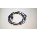 CABLE ASSY AC POWER EURO SOCKET TO SMALL 3 PIN FEMALE MILITARY